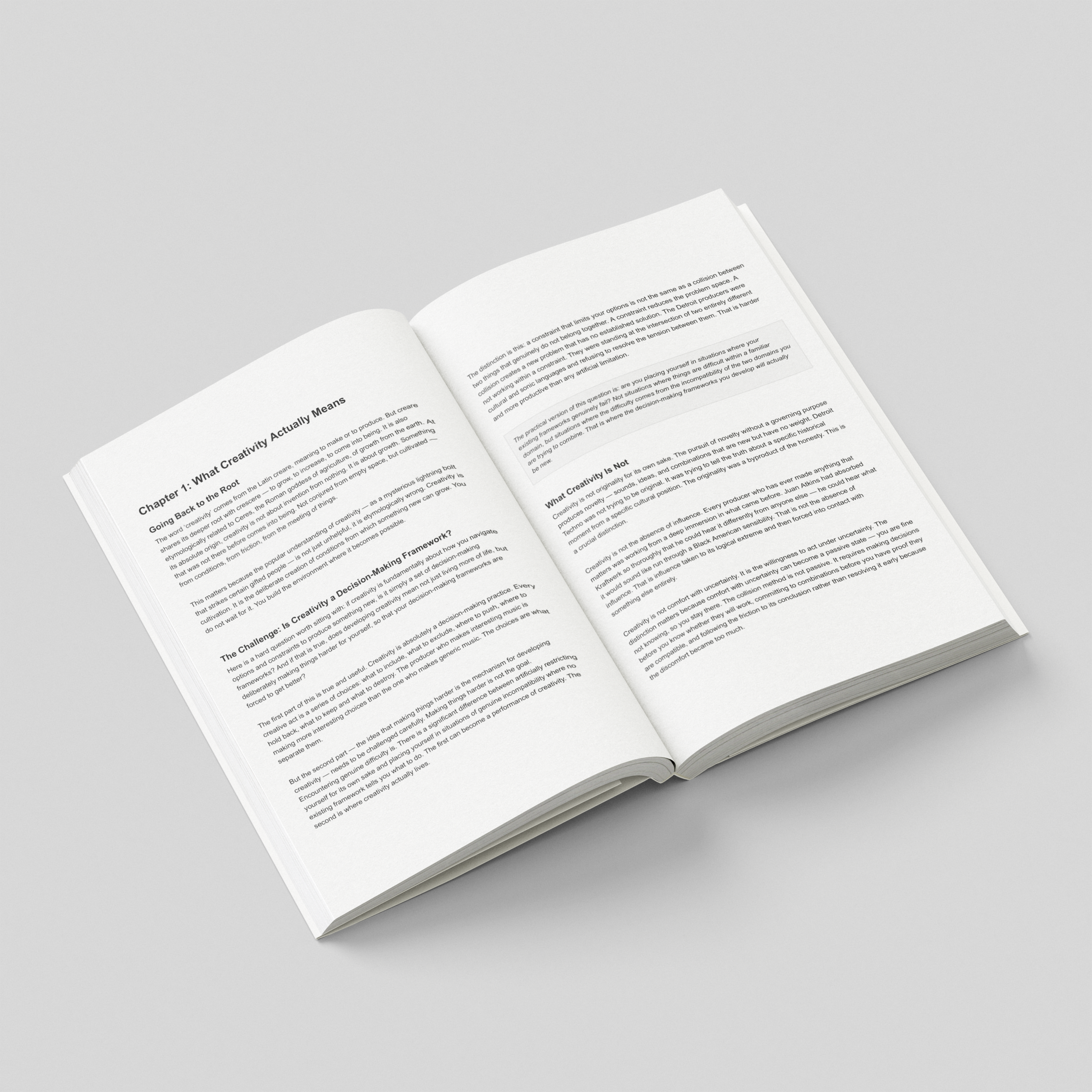 MachineSound Production Methods Blueprint pages - electronic music production workflow for Techno producers